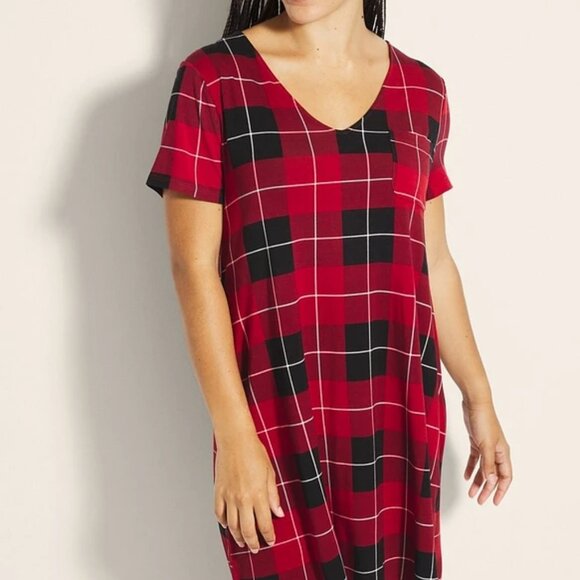 NWT Soma COOL NIGHTS Short Sleeve Sleepshirt - Picture 3 of 7